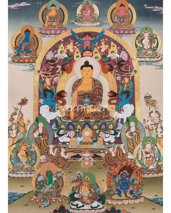 Shakyamuni Buddha Thangka