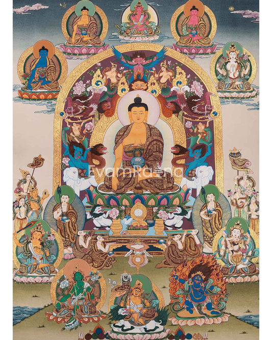 Shakyamuni Buddha Thangka