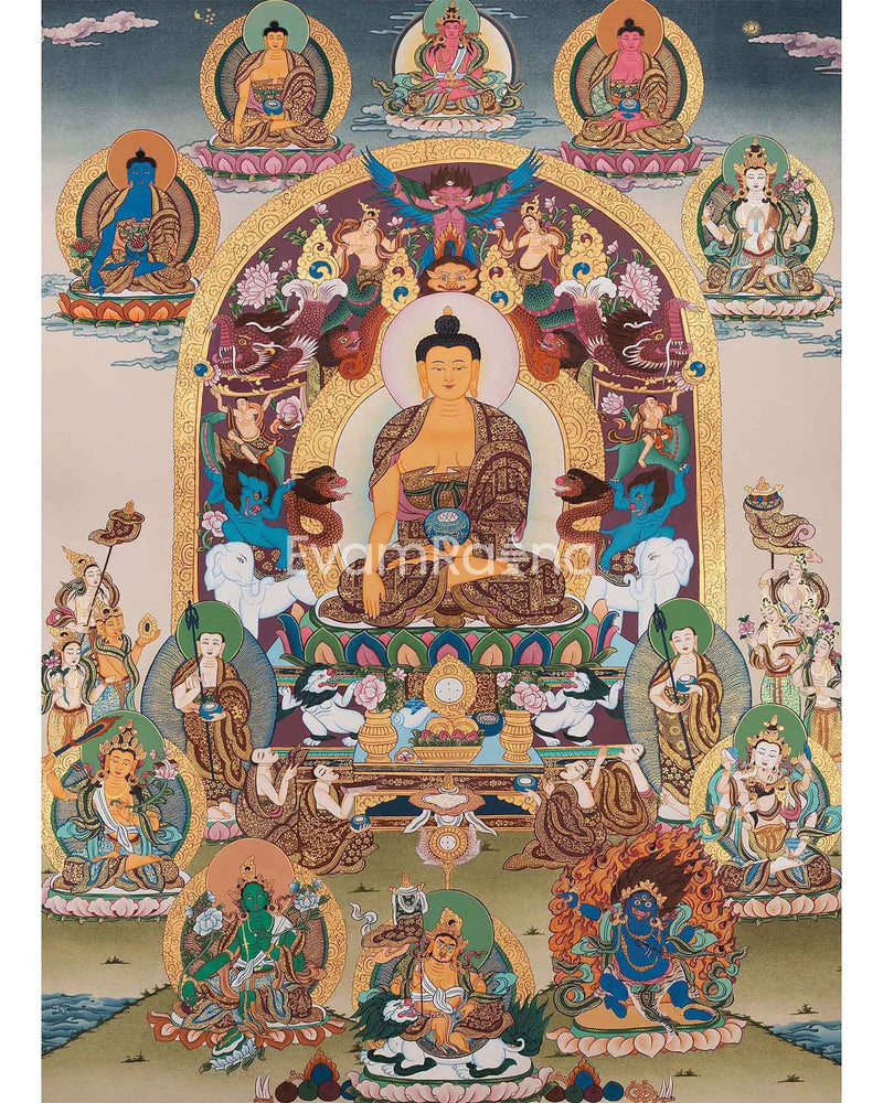 Shakyamuni Buddha Thangka