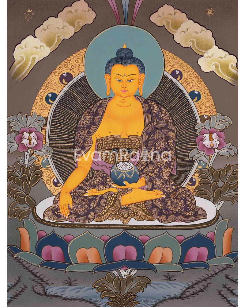 Shakyamuni Buddha Thangka | Buddhist Altar |