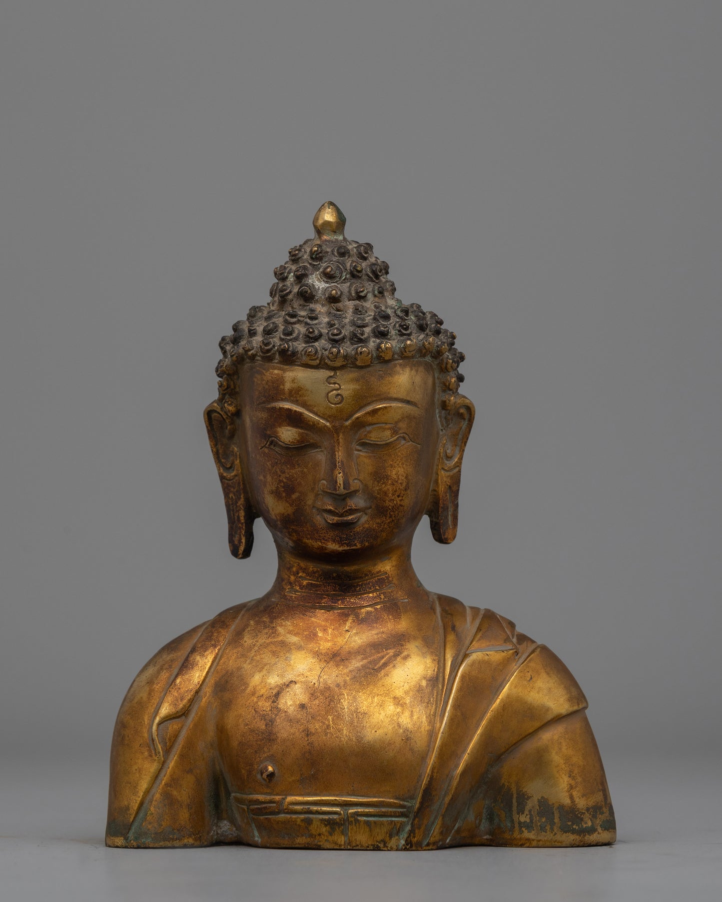 Handcrafted Buddha Head Figurine