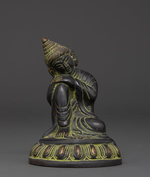 Peaceful Resting Buddha Statue for Mindfulness and Decor