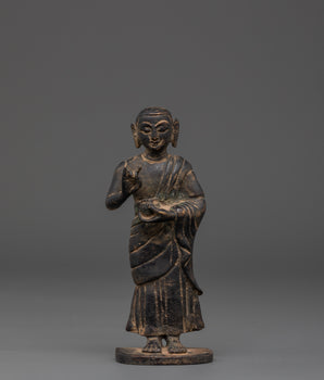 Handmade Copper Standing Buddha | Handcrafted Statue