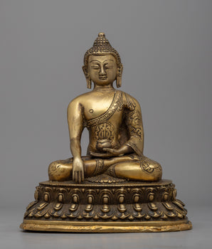 Shakyamuni Buddha Relics Statue