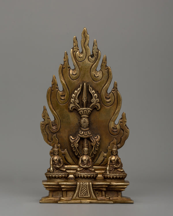 Tri-Buddha Set Statue