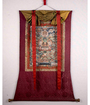 Buddha life Story Thangka