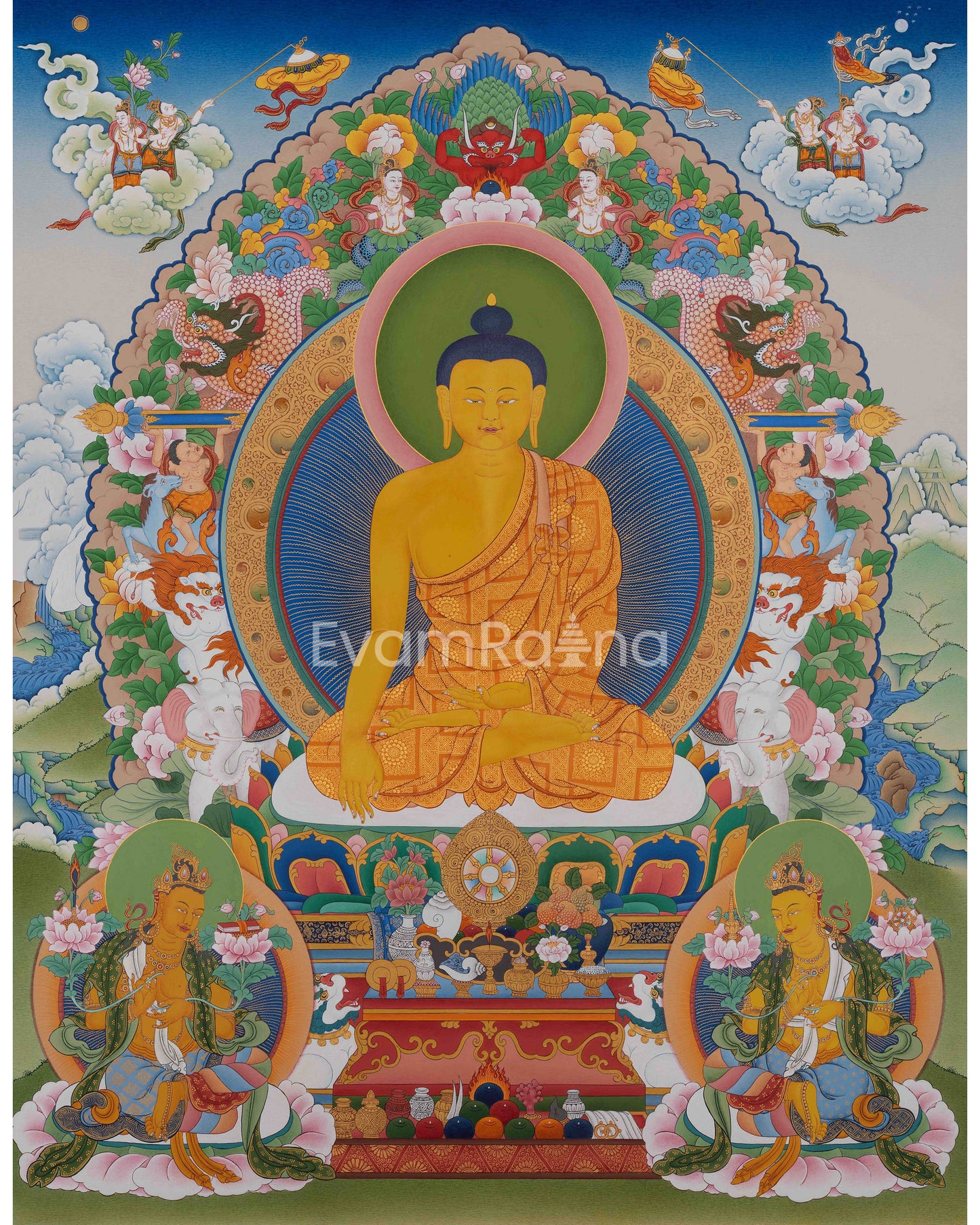 Shakyamuni Buddha Print 