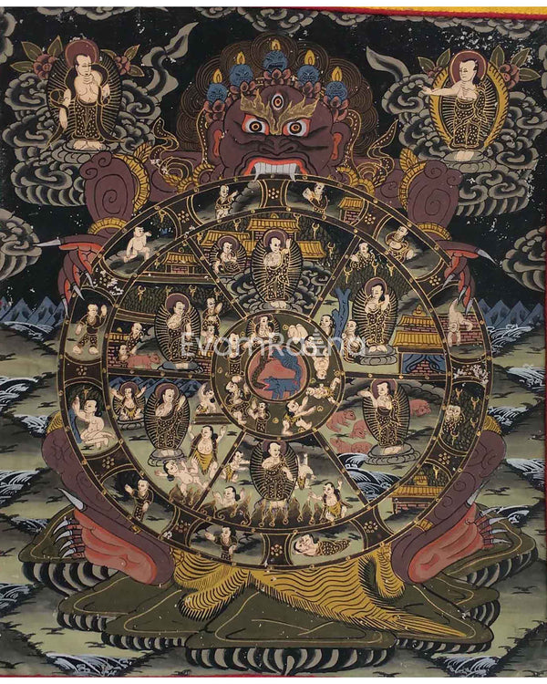 Wheel Of Life Thangka