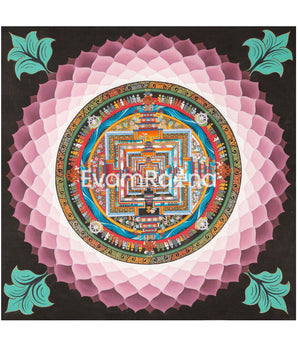 Buddhist Kalachara Mandala Thangka