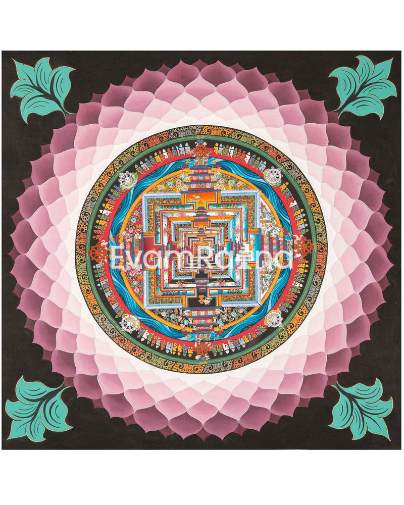 Buddhist Kalachara Mandala Thangka