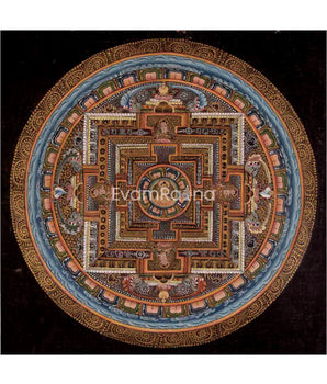 Religious Mandala Thangka 