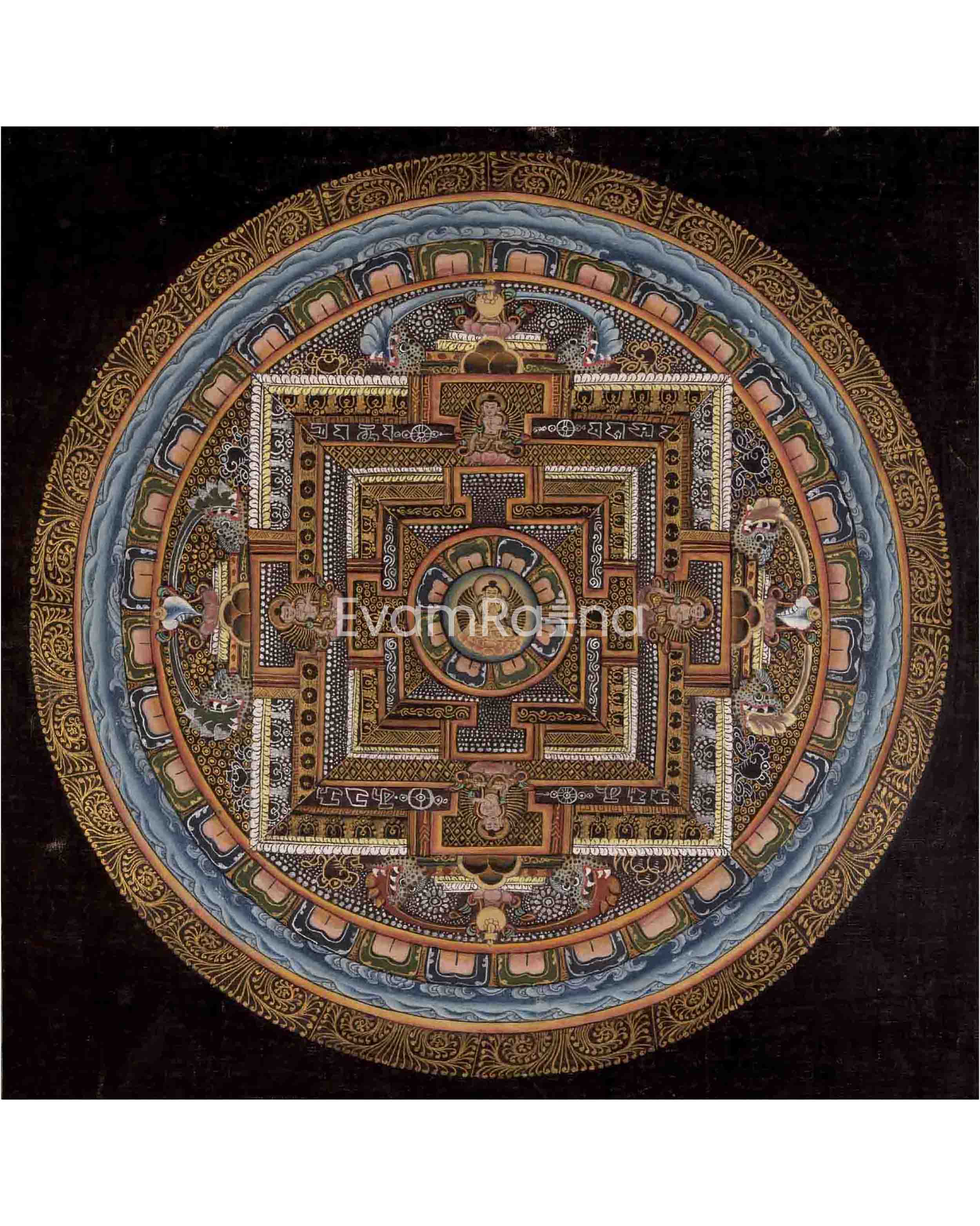Religious Mandala Thangka 