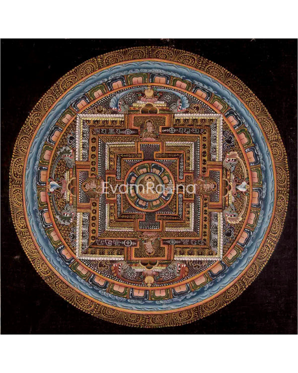 Religious Mandala Thangka 