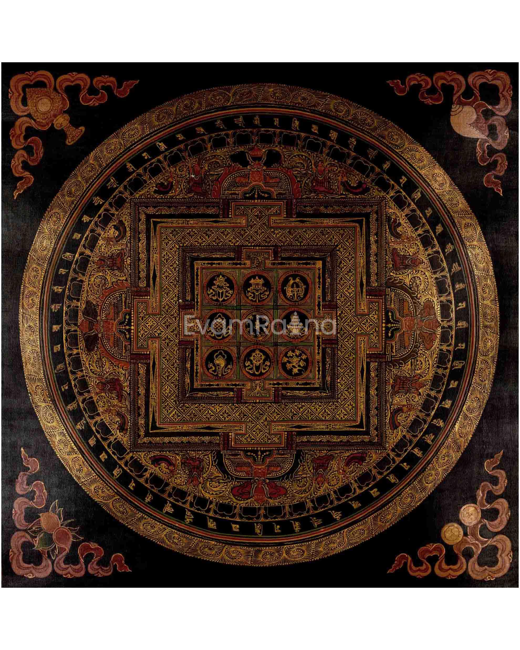 Buddhist Mandala Thangka