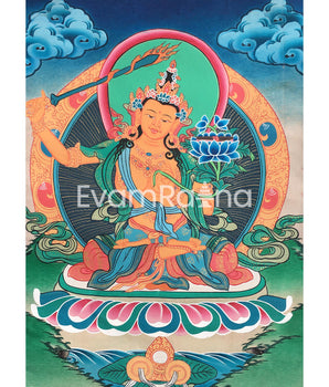 Buddhist Manjushri Thangka
