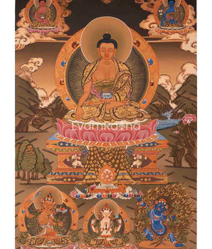Shakyamuni Budhha Thangka