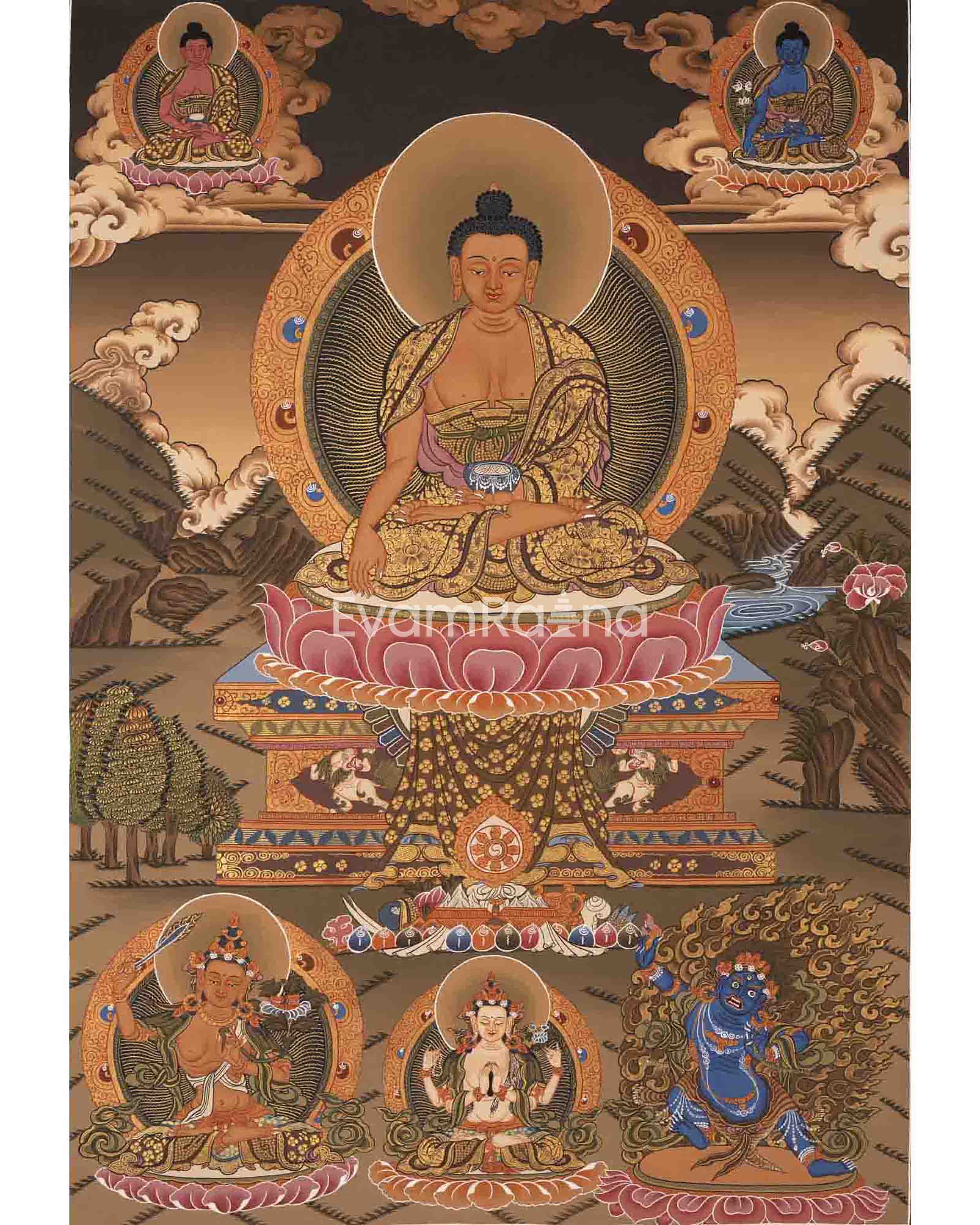 Shakyamuni Budhha Thangka