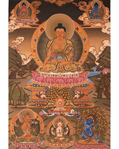 Shakyamuni Budhha Thangka