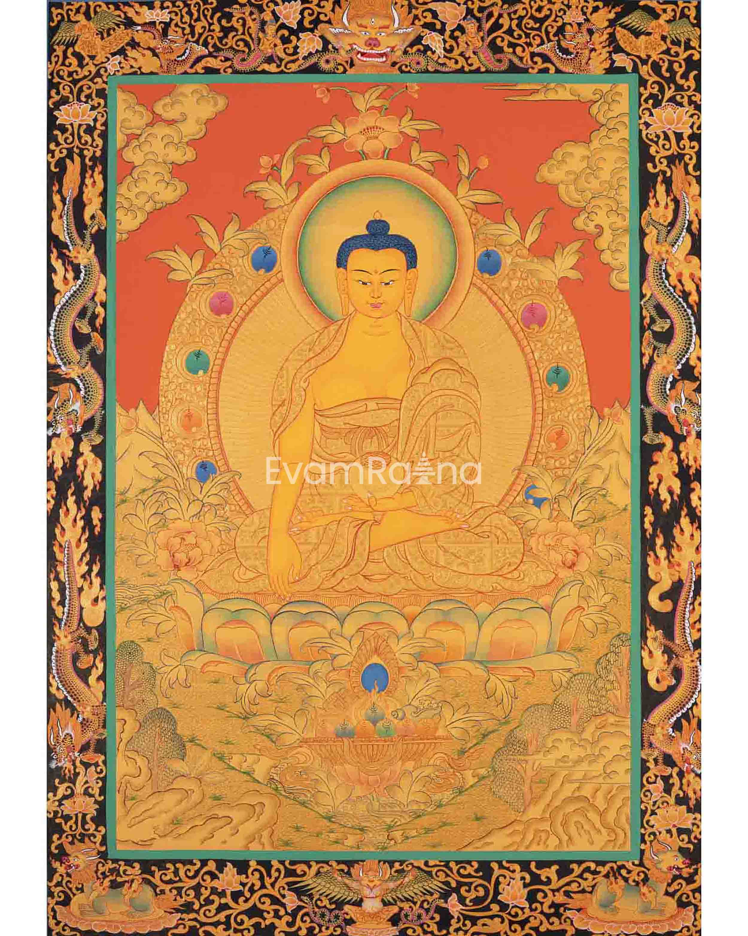 Shakyamuni Buddha Thangka