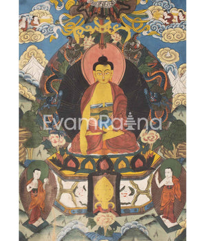Buddhist Thangka painting