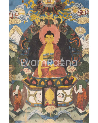Buddhist Thangka painting