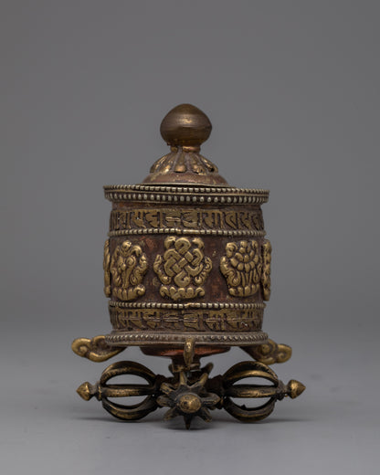 Buddhist Nepal Prayer Wheel