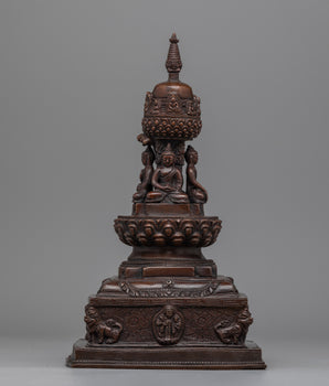 Copper Buddha Stupa