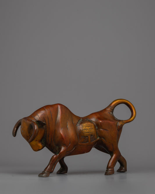 Majestic Bull Sculpture