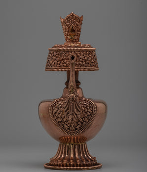 Tibetan Copper Bhumpa Vase