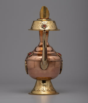 Sacred Bhumpa Brass Vase