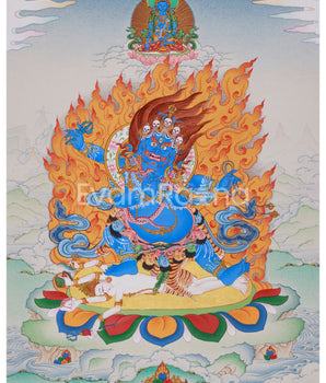 Sakya Vajrapani, Bhutadamara Thangka