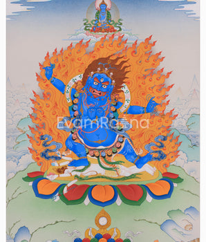 Butadamara Vajrapani Thangka 