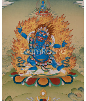 Vajrapani Butadamara Thangka 