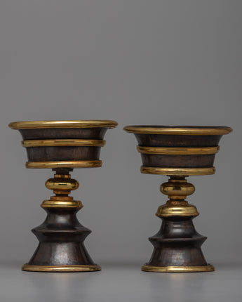 tibetan butter lamps