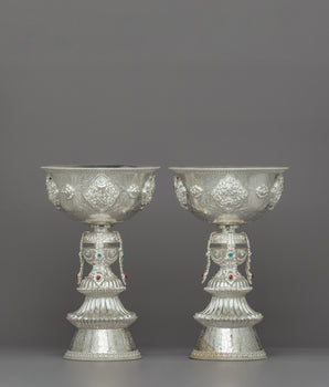 traditionally-handcrafted-butter-lamp-set