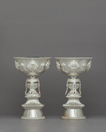traditionally-handcrafted-butter-lamp-set
