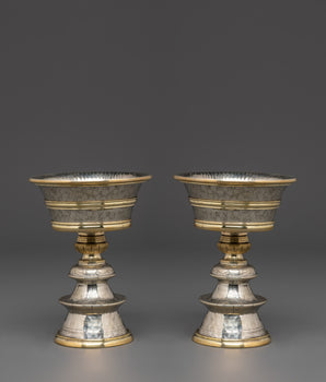 tibetan-buddhist-light-offering-butter-lamp-set