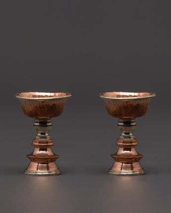 Altar Butter Lamp set