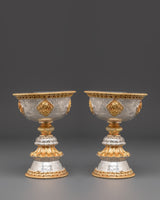 Tibetan Butter Lamp Set 