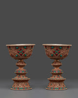 Dharma Butter Lamp Set