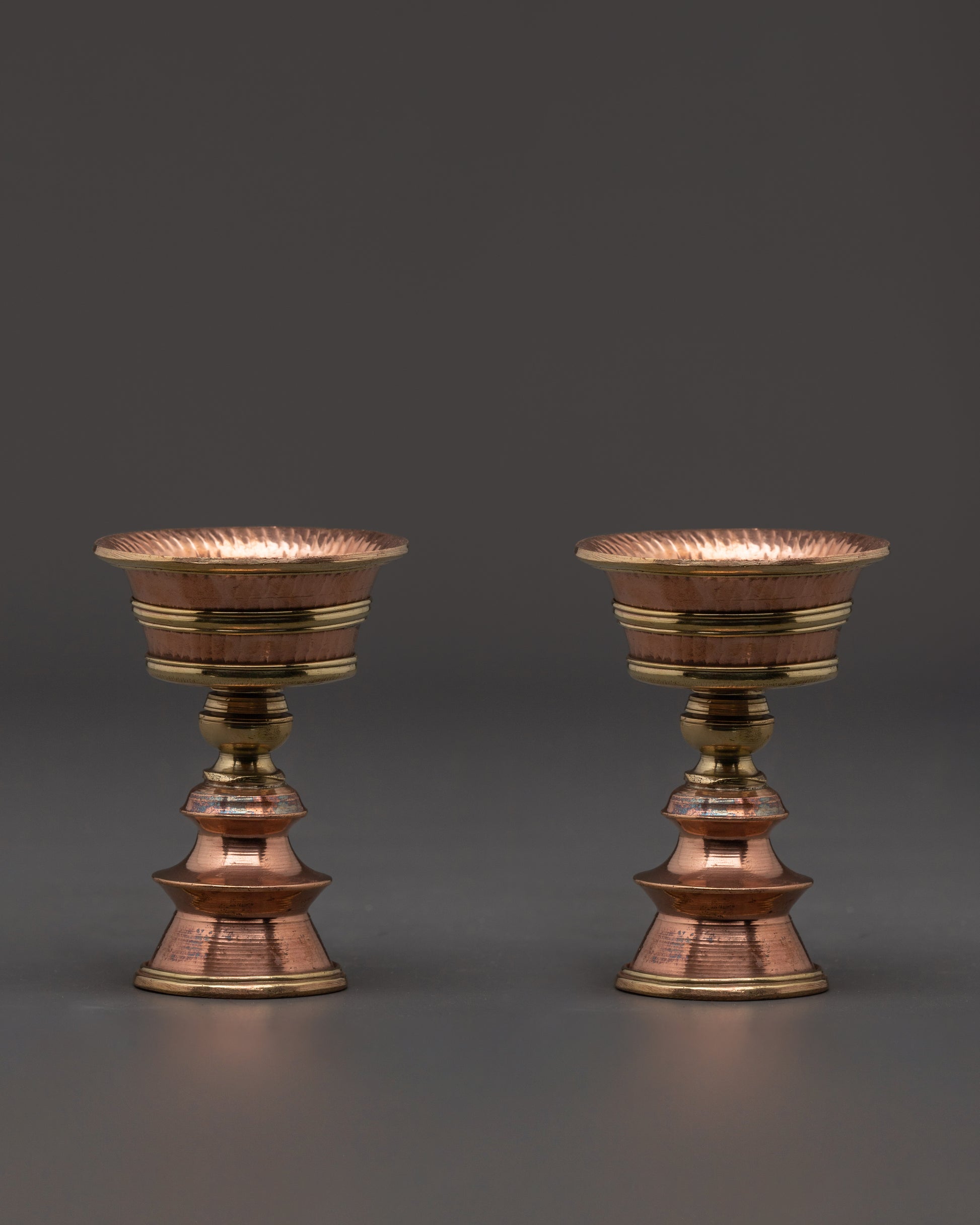 Tibetan Prayer Lamp Set