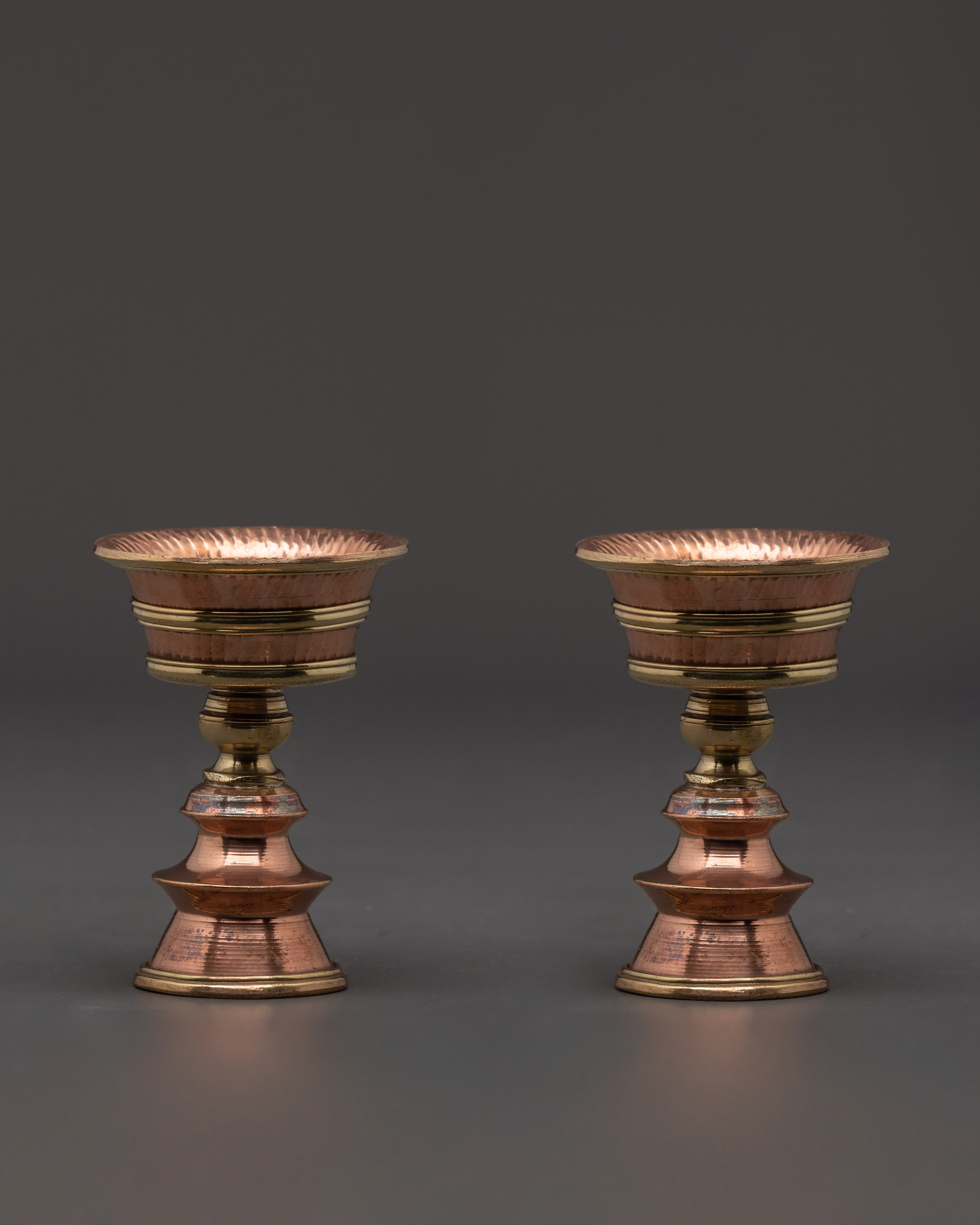 Tibetan Prayer Lamp Set