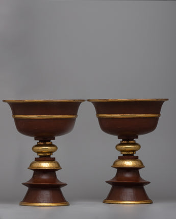 Butter Lamp Set