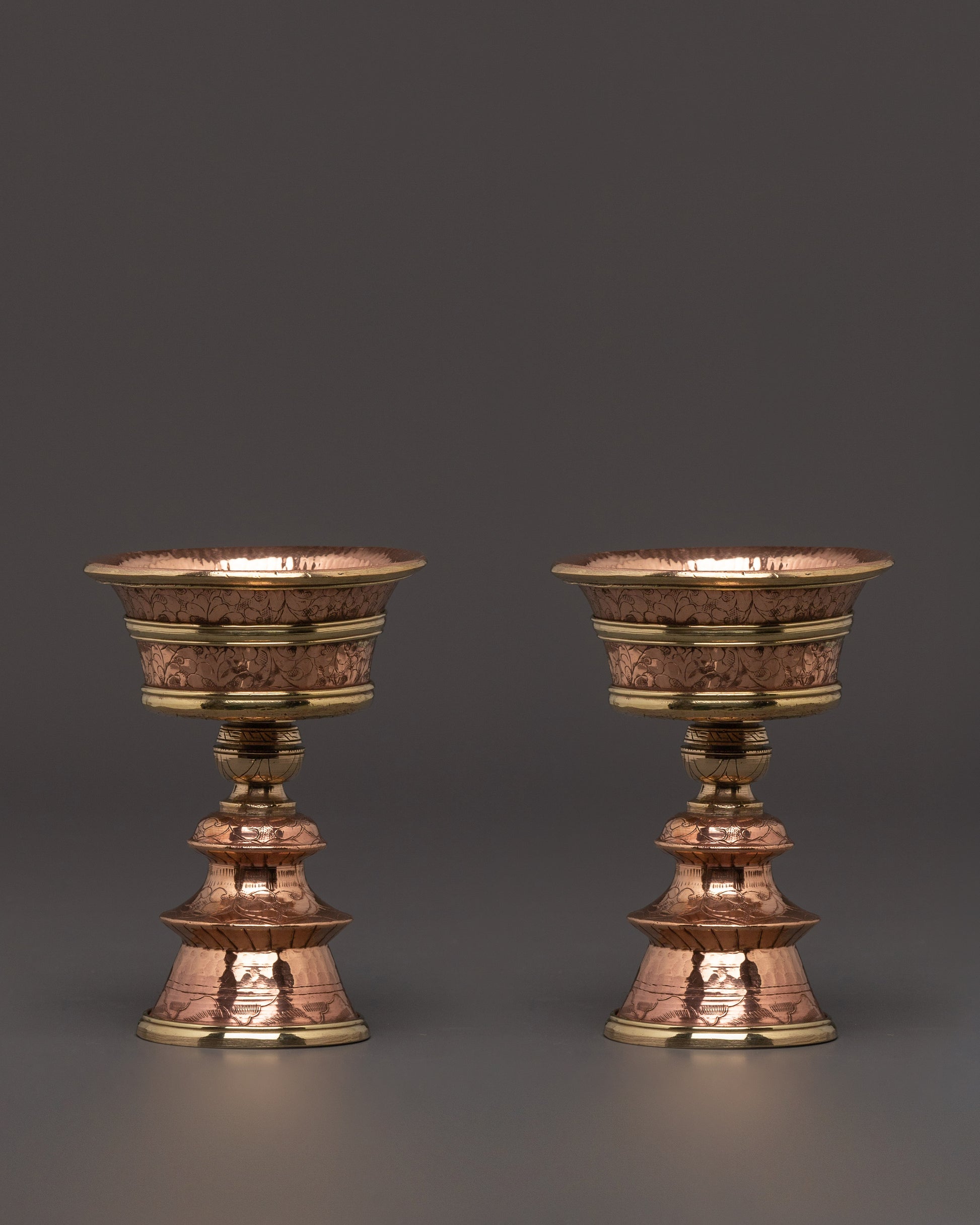 Traditional Butter Lamp set
