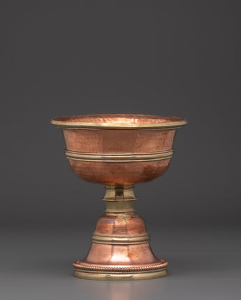 Brass Light offering Butter Lamp