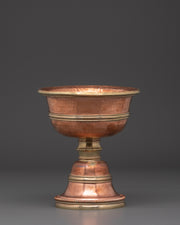 Brass Light offering Butter Lamp
