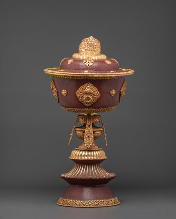 Handcrafted Tibetan Butter Lamp