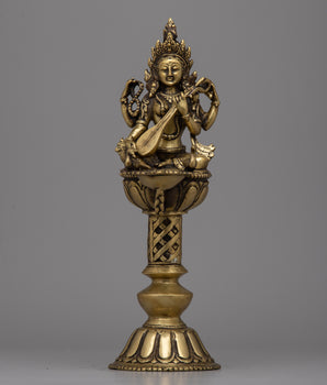 Saraswati Oil Lamp