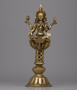 Laxmi Oil Lamp(Panas) 