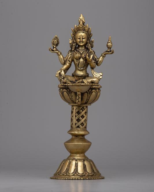 Laxmi Oil Lamp(Panas) 